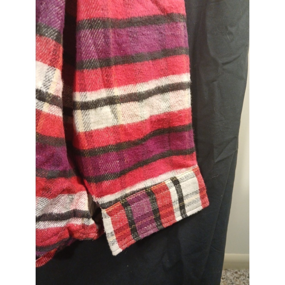 New COLEMAN Big MenFlannel Shirt Red Black Plaid Button Up Sz XXL NWT Outdoor! - Picture 9 of 10